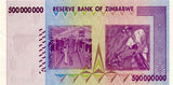Zimbabwe $500 Million Dollar Banknote, 2008, Uncirculated